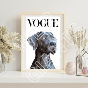Vogue Great Dane 11x17 Art Print